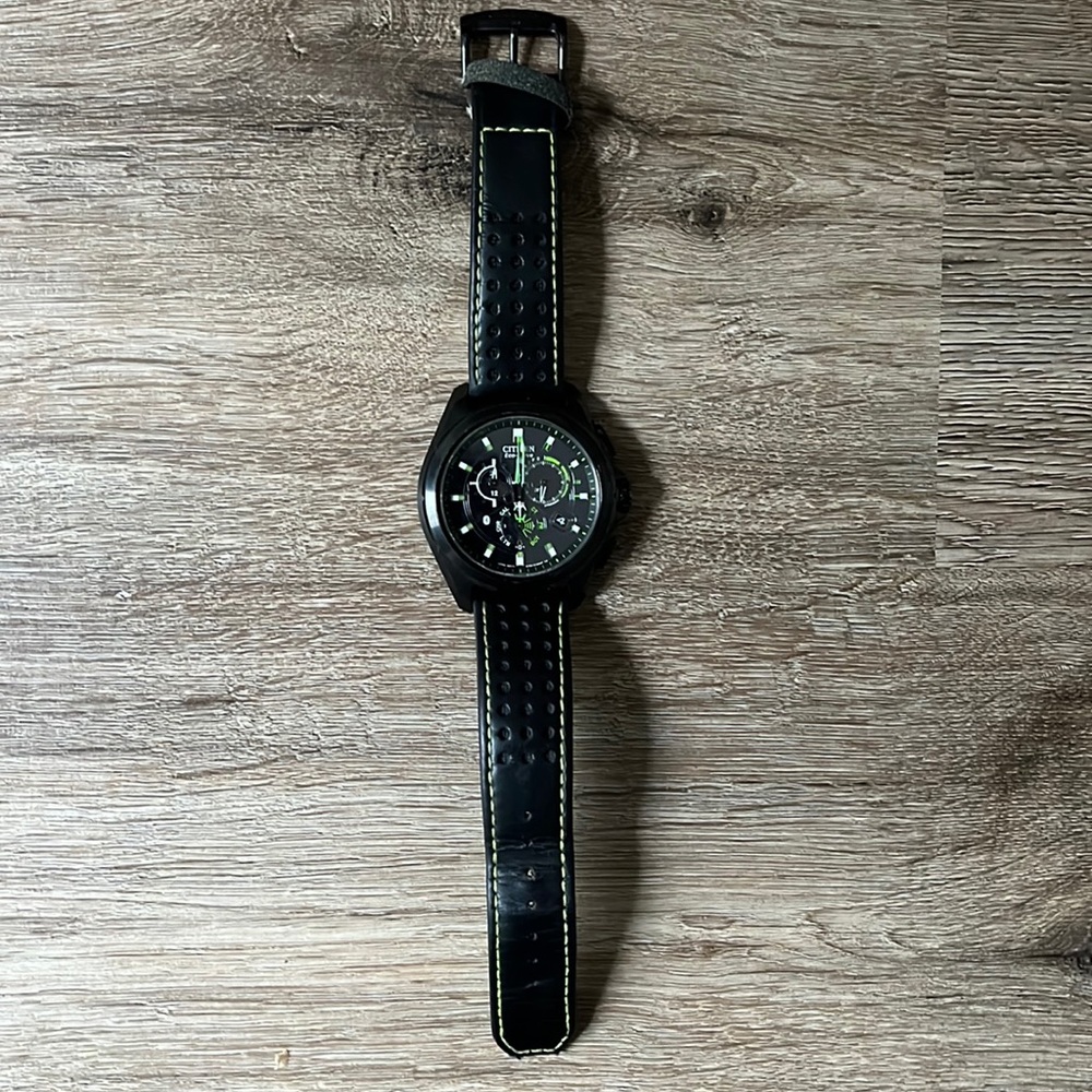 Citizen Eco Drive-proximity Men's Black Watch Model W760